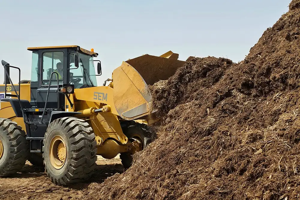 Compost loading and handling